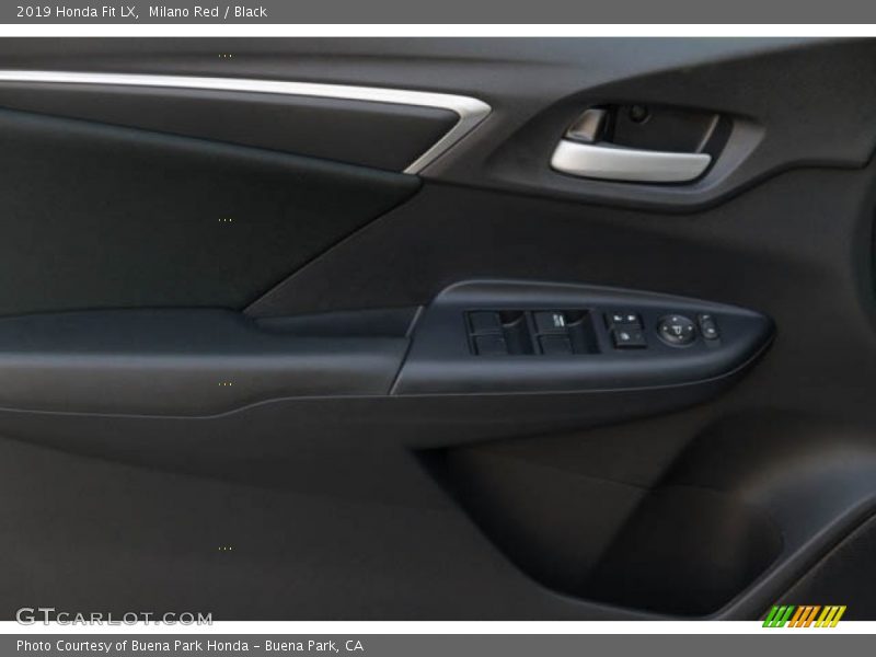 Milano Red / Black 2019 Honda Fit LX