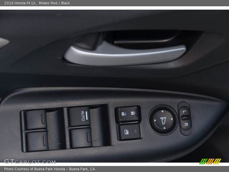 Milano Red / Black 2019 Honda Fit LX