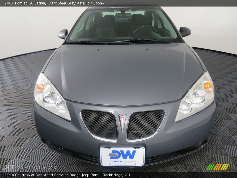 Dark Steel Gray Metallic / Ebony 2007 Pontiac G6 Sedan