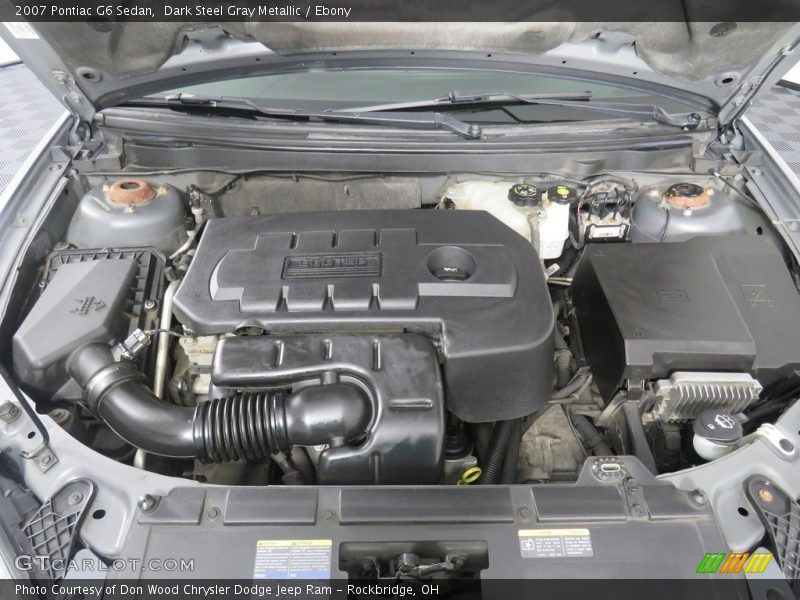Dark Steel Gray Metallic / Ebony 2007 Pontiac G6 Sedan