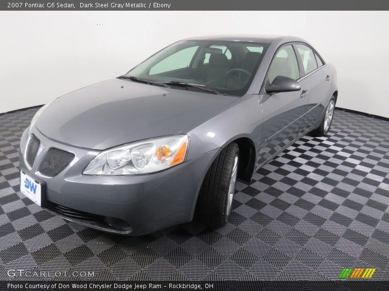 Dark Steel Gray Metallic / Ebony 2007 Pontiac G6 Sedan