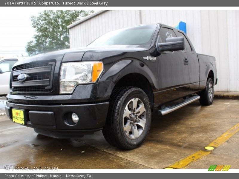 Tuxedo Black / Steel Grey 2014 Ford F150 STX SuperCab