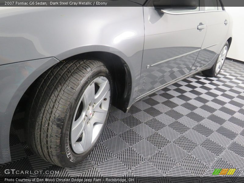 Dark Steel Gray Metallic / Ebony 2007 Pontiac G6 Sedan