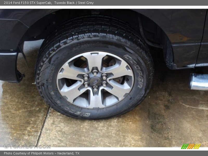 Tuxedo Black / Steel Grey 2014 Ford F150 STX SuperCab