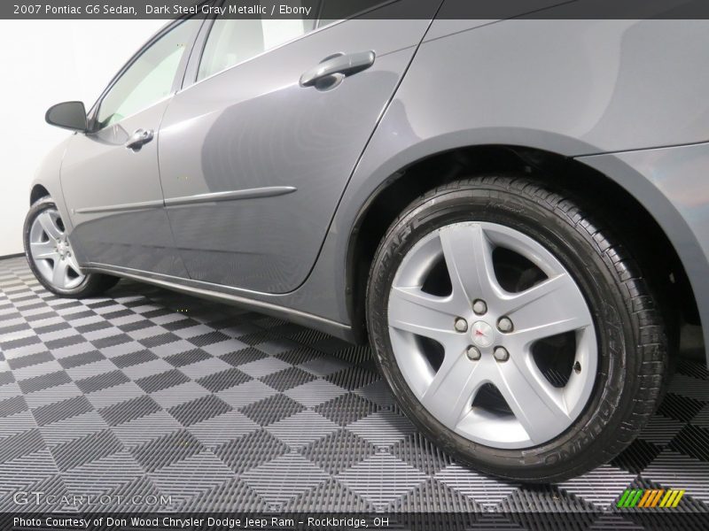 Dark Steel Gray Metallic / Ebony 2007 Pontiac G6 Sedan