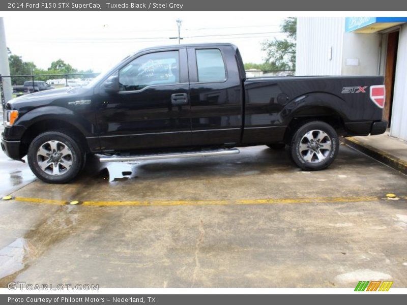 Tuxedo Black / Steel Grey 2014 Ford F150 STX SuperCab