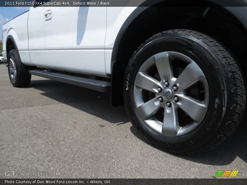 Oxford White / Black 2011 Ford F150 FX4 SuperCab 4x4