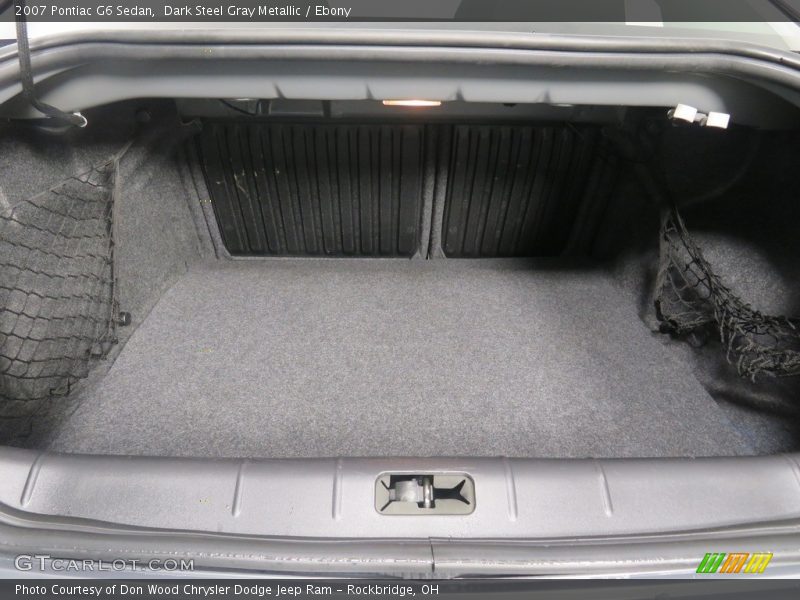 Dark Steel Gray Metallic / Ebony 2007 Pontiac G6 Sedan