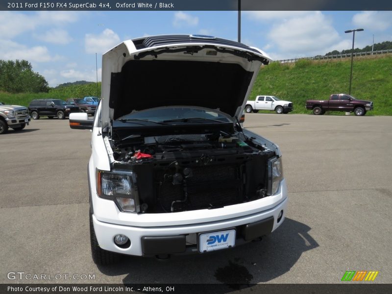 Oxford White / Black 2011 Ford F150 FX4 SuperCab 4x4