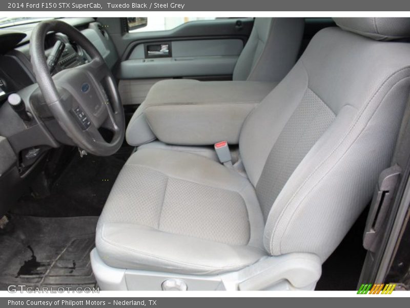 Tuxedo Black / Steel Grey 2014 Ford F150 STX SuperCab