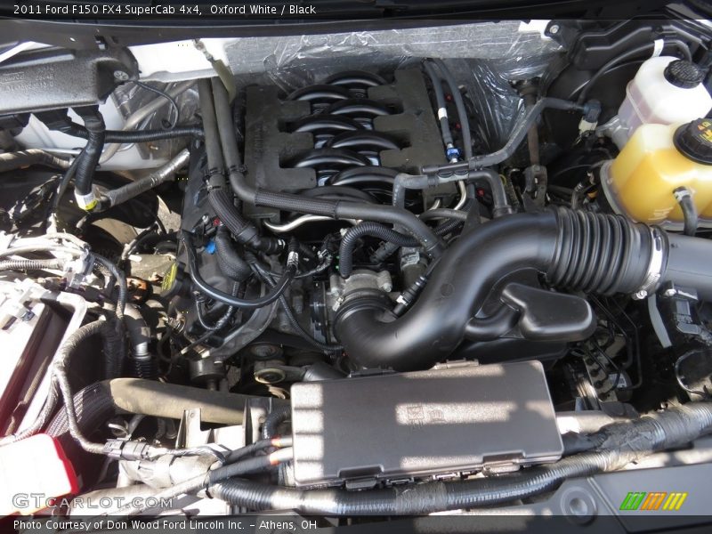 Oxford White / Black 2011 Ford F150 FX4 SuperCab 4x4
