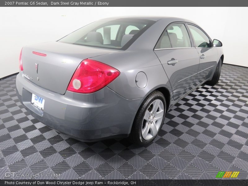 Dark Steel Gray Metallic / Ebony 2007 Pontiac G6 Sedan