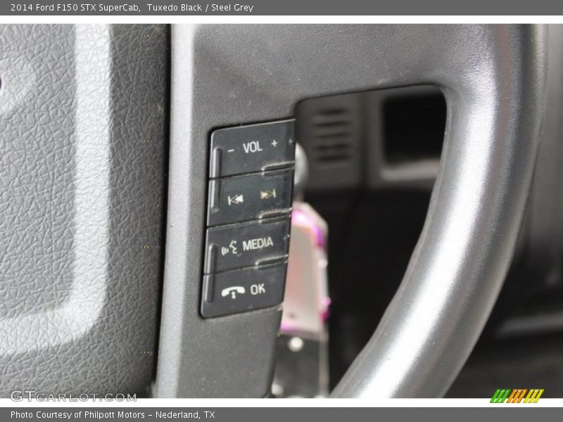 Tuxedo Black / Steel Grey 2014 Ford F150 STX SuperCab