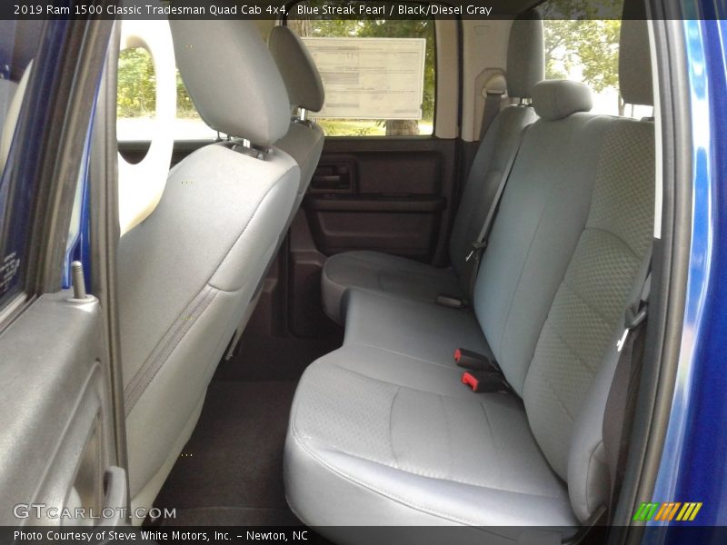 Blue Streak Pearl / Black/Diesel Gray 2019 Ram 1500 Classic Tradesman Quad Cab 4x4