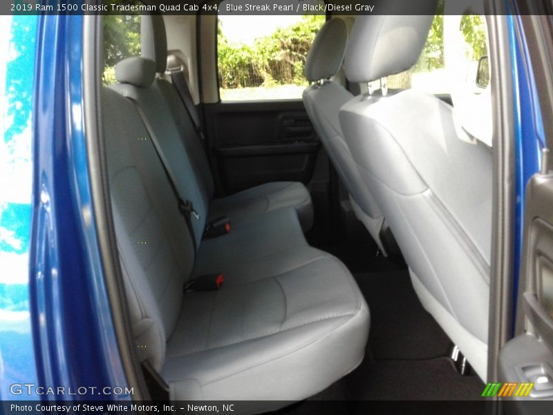 Blue Streak Pearl / Black/Diesel Gray 2019 Ram 1500 Classic Tradesman Quad Cab 4x4