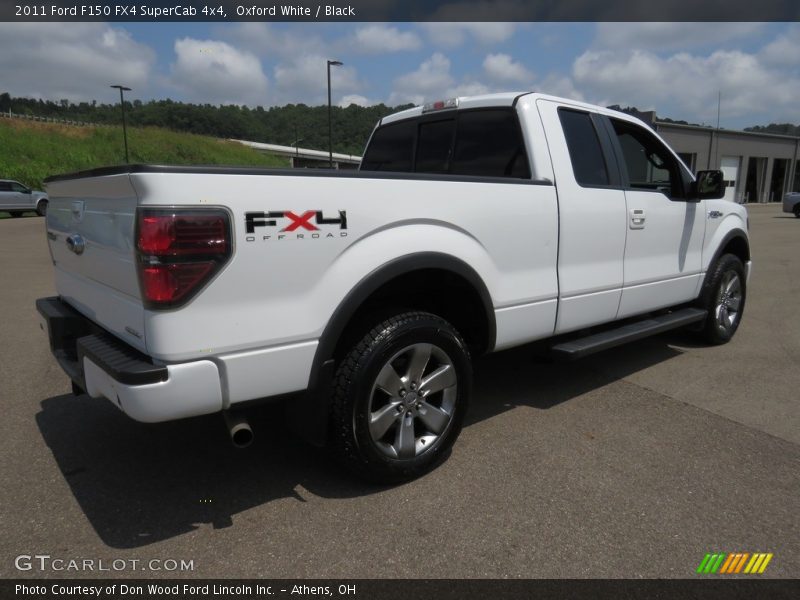 Oxford White / Black 2011 Ford F150 FX4 SuperCab 4x4