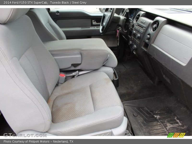 Tuxedo Black / Steel Grey 2014 Ford F150 STX SuperCab