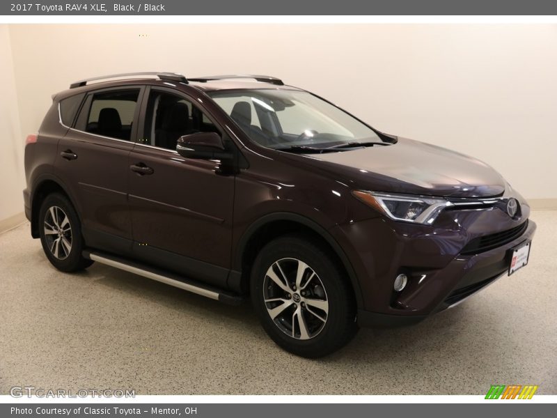 Black / Black 2017 Toyota RAV4 XLE