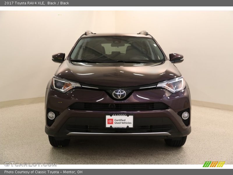 Black / Black 2017 Toyota RAV4 XLE