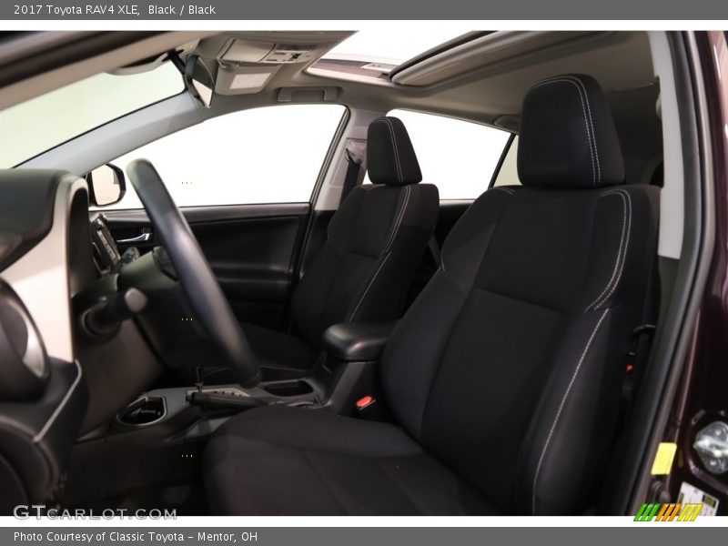 Black / Black 2017 Toyota RAV4 XLE