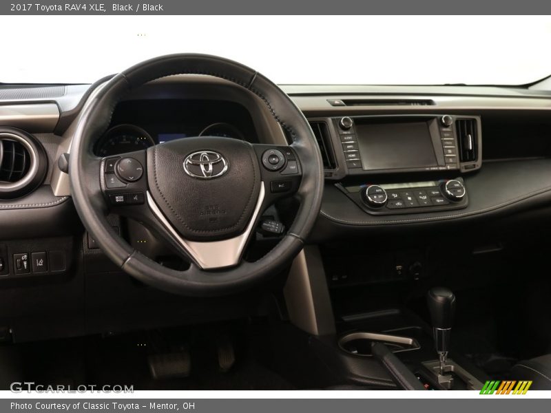 Black / Black 2017 Toyota RAV4 XLE