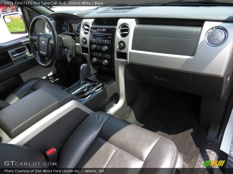 Oxford White / Black 2011 Ford F150 FX4 SuperCab 4x4