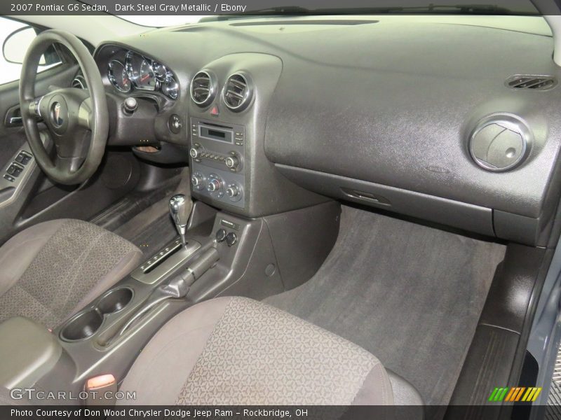 Dark Steel Gray Metallic / Ebony 2007 Pontiac G6 Sedan