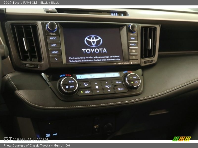 Black / Black 2017 Toyota RAV4 XLE