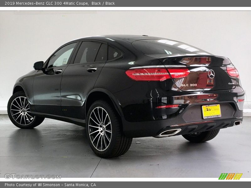 Black / Black 2019 Mercedes-Benz GLC 300 4Matic Coupe