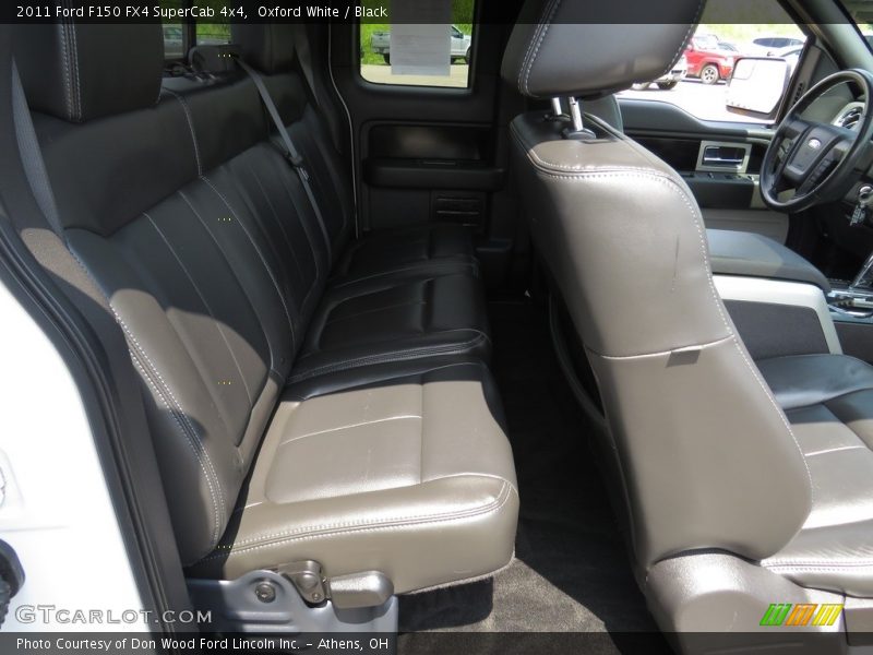 Oxford White / Black 2011 Ford F150 FX4 SuperCab 4x4