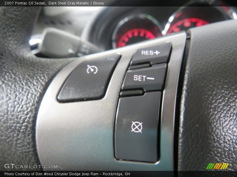 Dark Steel Gray Metallic / Ebony 2007 Pontiac G6 Sedan