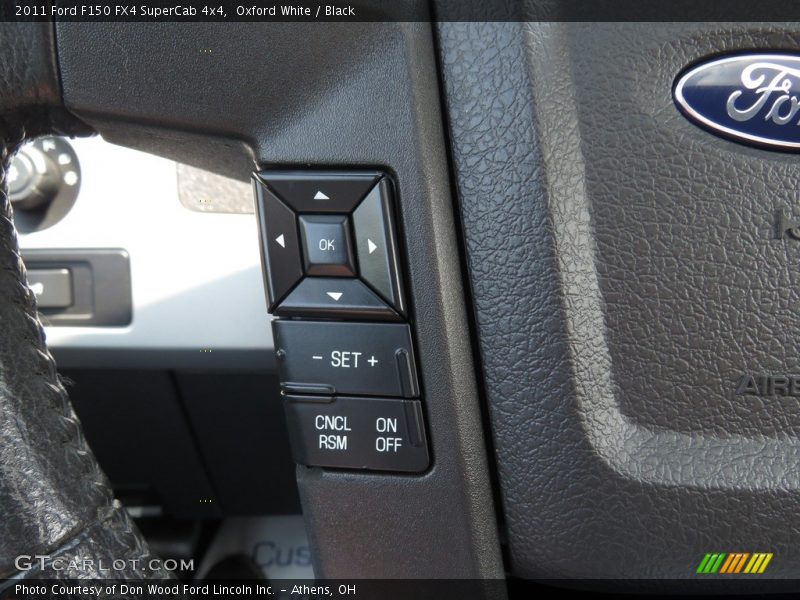 Oxford White / Black 2011 Ford F150 FX4 SuperCab 4x4