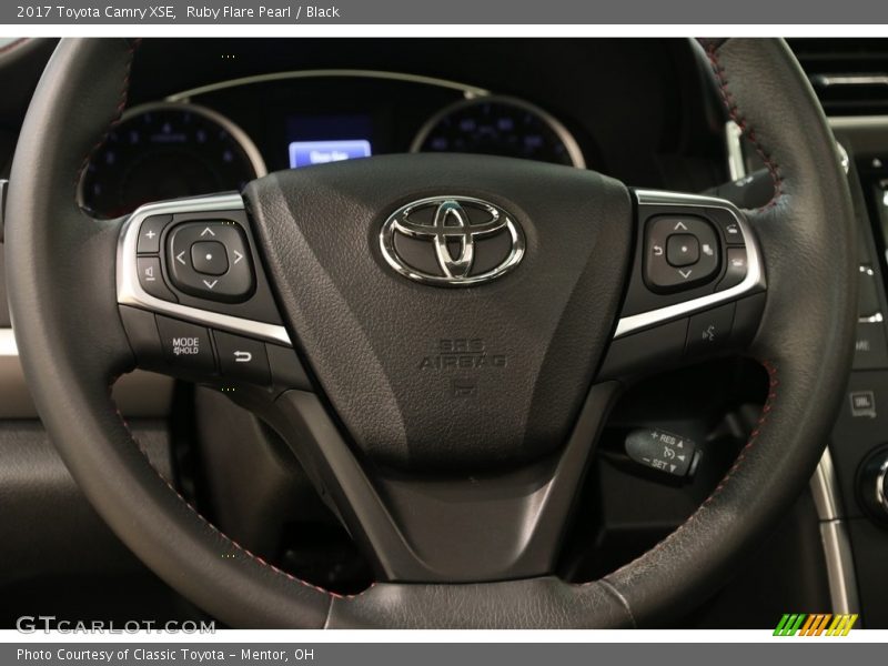 Ruby Flare Pearl / Black 2017 Toyota Camry XSE