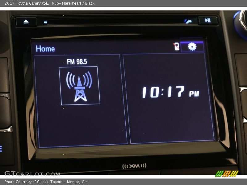 Ruby Flare Pearl / Black 2017 Toyota Camry XSE