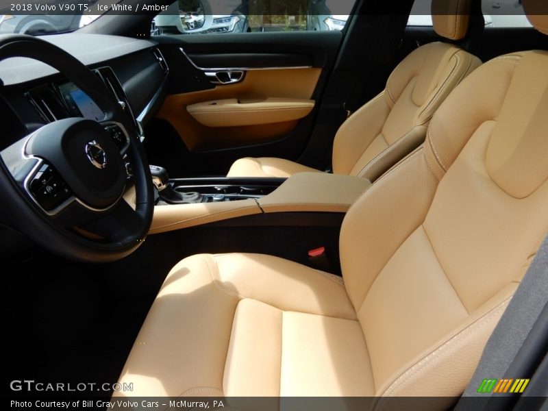 Front Seat of 2018 V90 T5