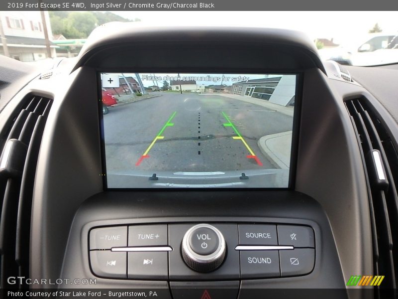 Ingot Silver / Chromite Gray/Charcoal Black 2019 Ford Escape SE 4WD