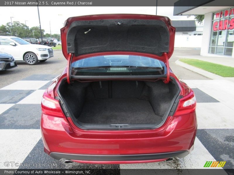 Cayenne Red / Charcoal 2017 Nissan Altima 2.5 S