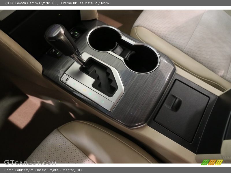 Creme Brulee Metallic / Ivory 2014 Toyota Camry Hybrid XLE
