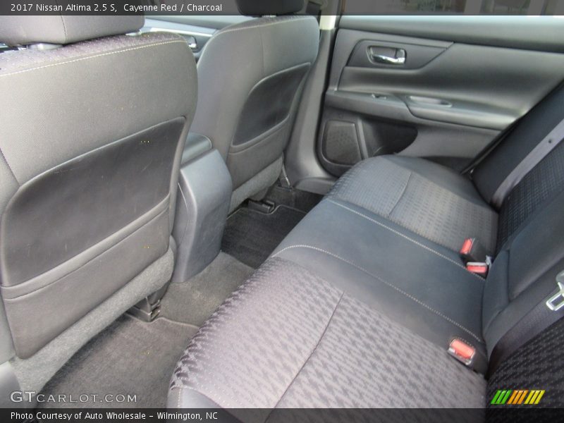 Cayenne Red / Charcoal 2017 Nissan Altima 2.5 S