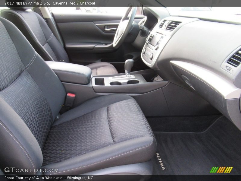 Cayenne Red / Charcoal 2017 Nissan Altima 2.5 S