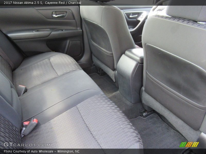 Cayenne Red / Charcoal 2017 Nissan Altima 2.5 S