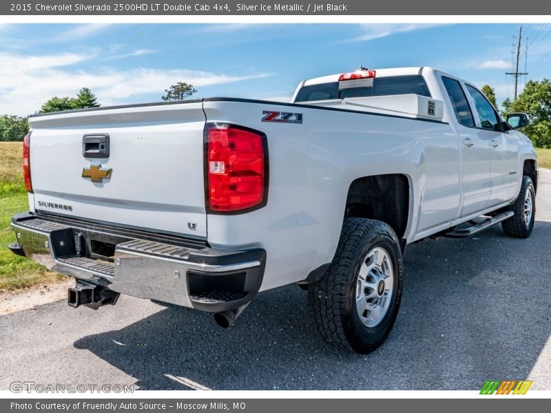 Silver Ice Metallic / Jet Black 2015 Chevrolet Silverado 2500HD LT Double Cab 4x4
