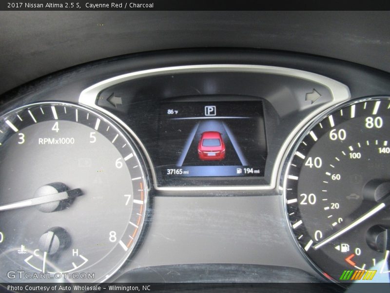 Cayenne Red / Charcoal 2017 Nissan Altima 2.5 S