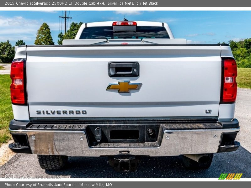 Silver Ice Metallic / Jet Black 2015 Chevrolet Silverado 2500HD LT Double Cab 4x4