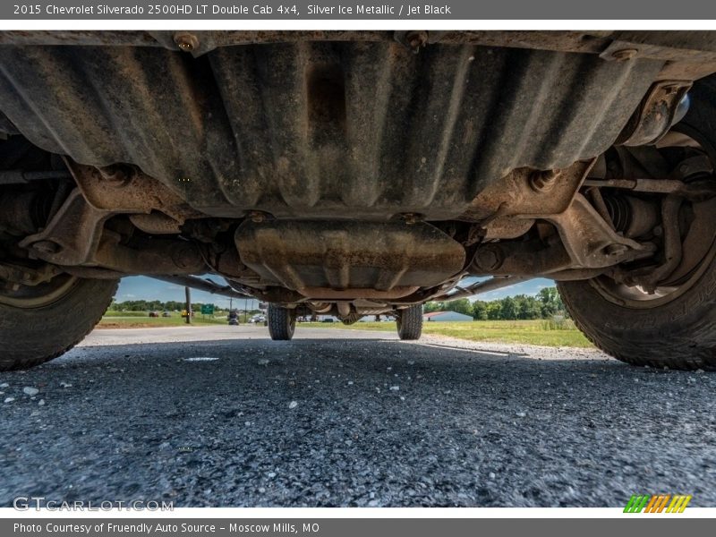 Silver Ice Metallic / Jet Black 2015 Chevrolet Silverado 2500HD LT Double Cab 4x4