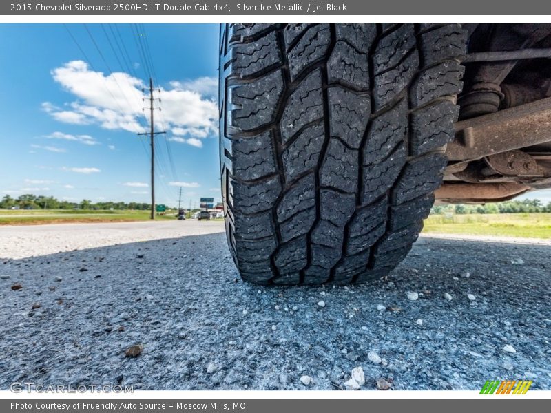 Silver Ice Metallic / Jet Black 2015 Chevrolet Silverado 2500HD LT Double Cab 4x4