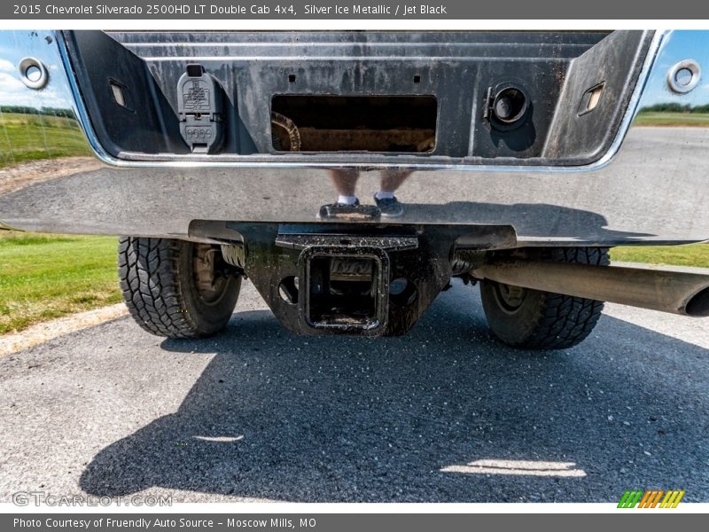 Silver Ice Metallic / Jet Black 2015 Chevrolet Silverado 2500HD LT Double Cab 4x4