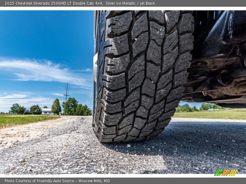 Silver Ice Metallic / Jet Black 2015 Chevrolet Silverado 2500HD LT Double Cab 4x4