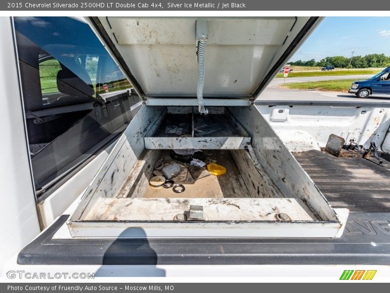 Silver Ice Metallic / Jet Black 2015 Chevrolet Silverado 2500HD LT Double Cab 4x4