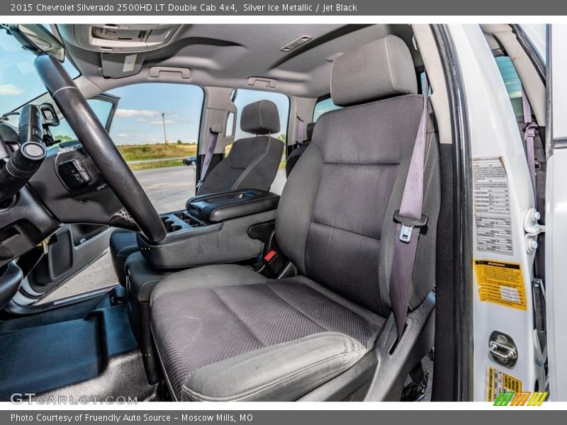Silver Ice Metallic / Jet Black 2015 Chevrolet Silverado 2500HD LT Double Cab 4x4